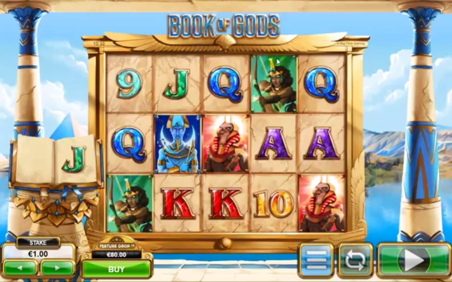 book of gods slot game