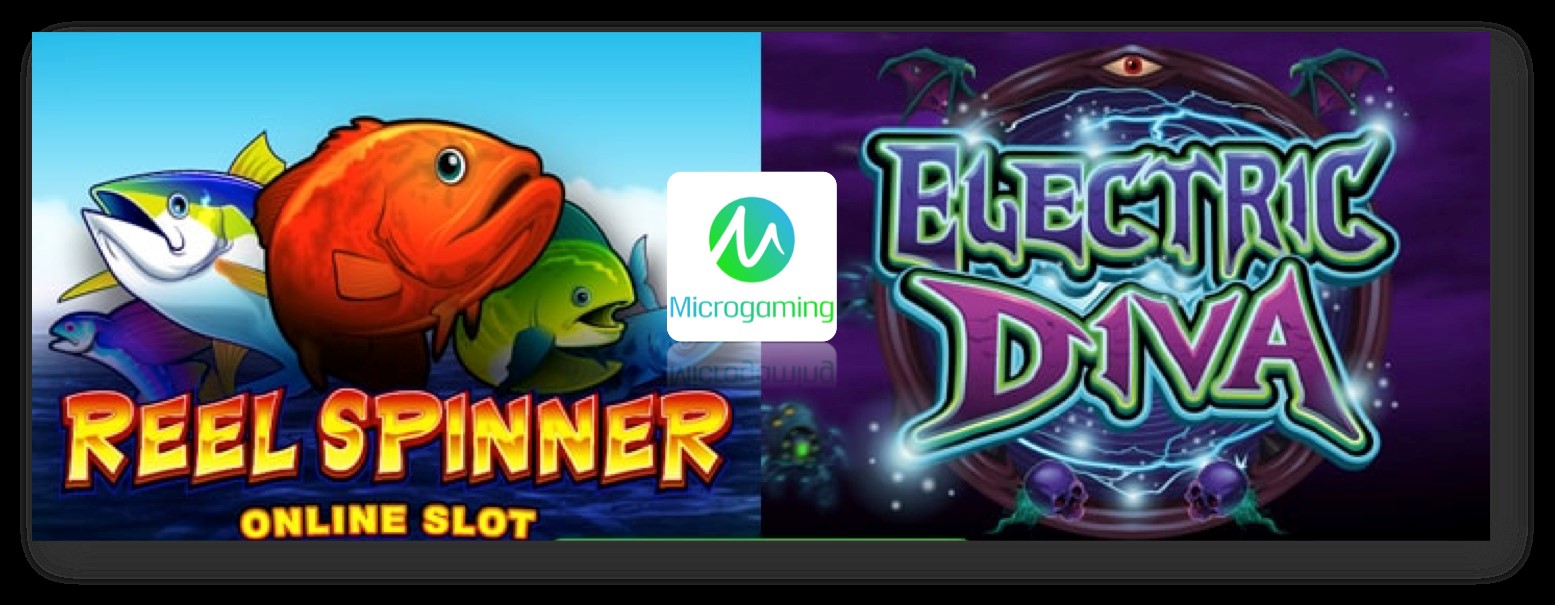 Microgaming Releases Electric Diva and Reel Spinner Pokies in July