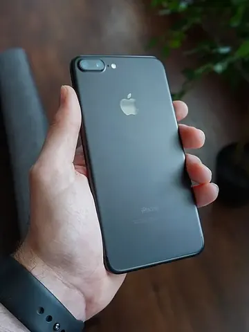 Smartphone held in one hand