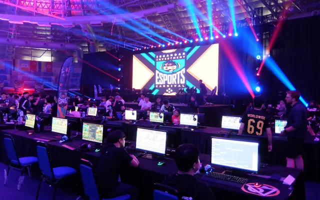 eSports tournament arena