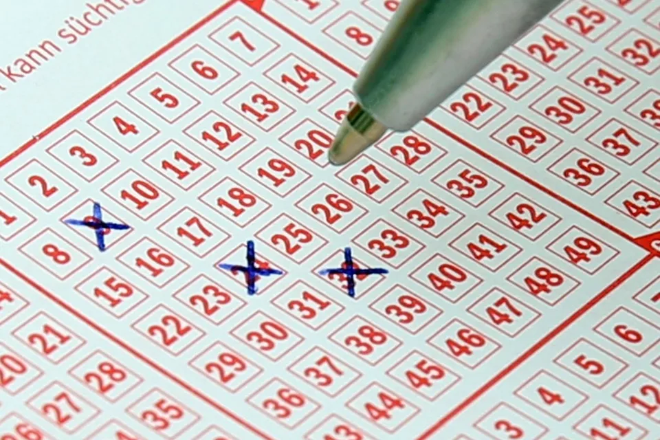 Bingo balls drawn from the cage