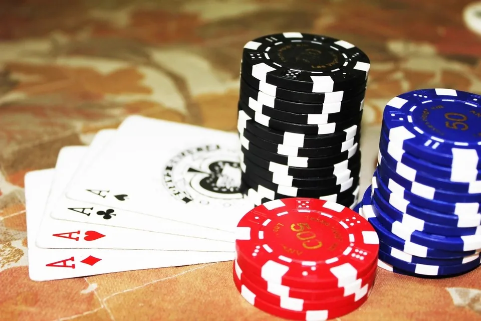 Gambling, casino, cards, poker table