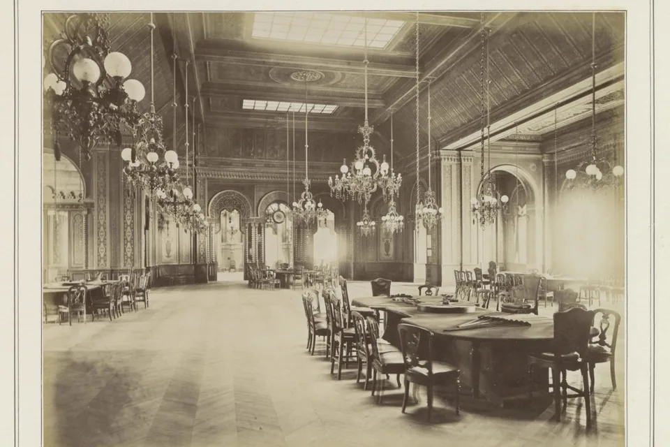 Inside a casino gaming room