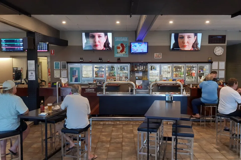 Wide view across the gaming room