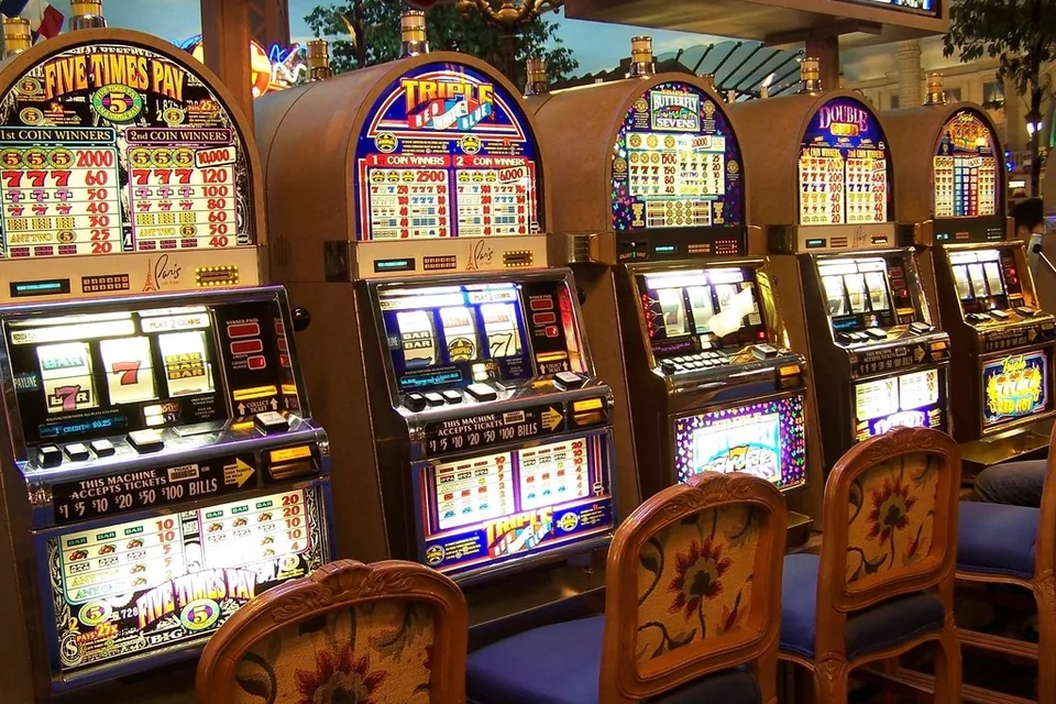 Slot machines, Las Vegas, Nevada