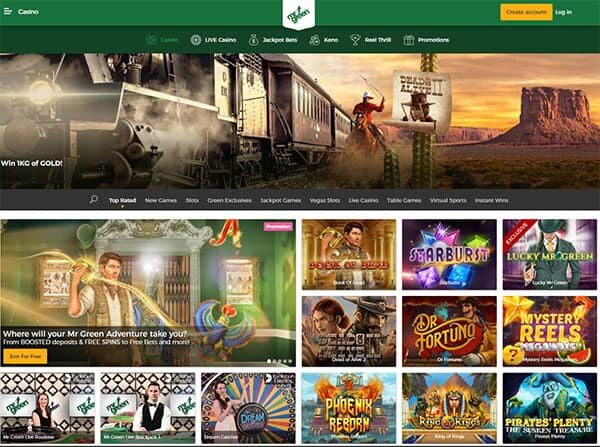 Mr Green Online Casino NZ